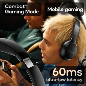 Soft Cushion Padding on Boult Q Headphones Ear Cups