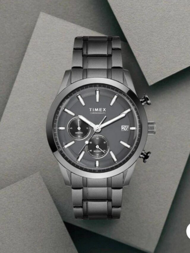 Timex Grey Chronograph Watch – क्लास, परफॉर्मेंस और पर्सनैलिटी का मेल है,एक बार जरूर चेक करे!